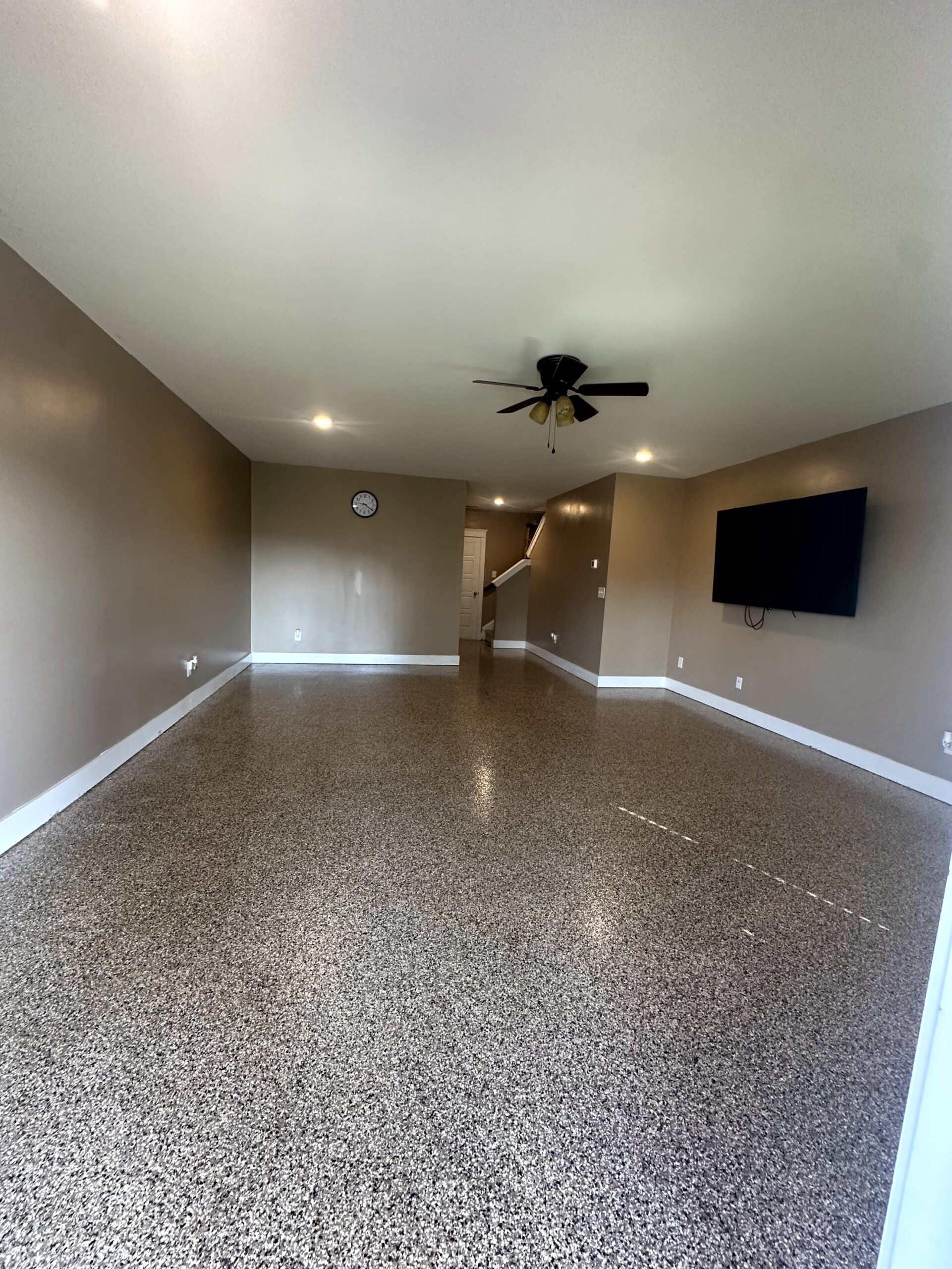 Basement Residential epoxy floors